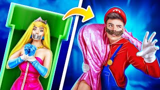 Princess Peach is Missing! How to Become Super Mario Bros in Real Life!