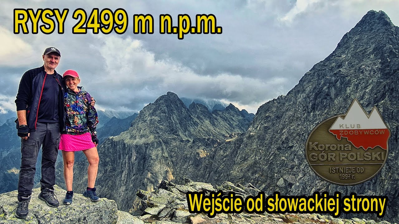 Rysy - wejście szlakiem od słowackiej strony - Korona Gór Polski