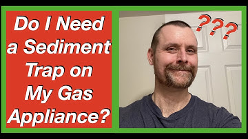 Do I need a sediment trap on my gas appliance? (Plumbing Code Compliance)
