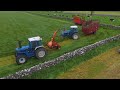 Silage 2021 - Old School Ford tw15 and Taarup double chop