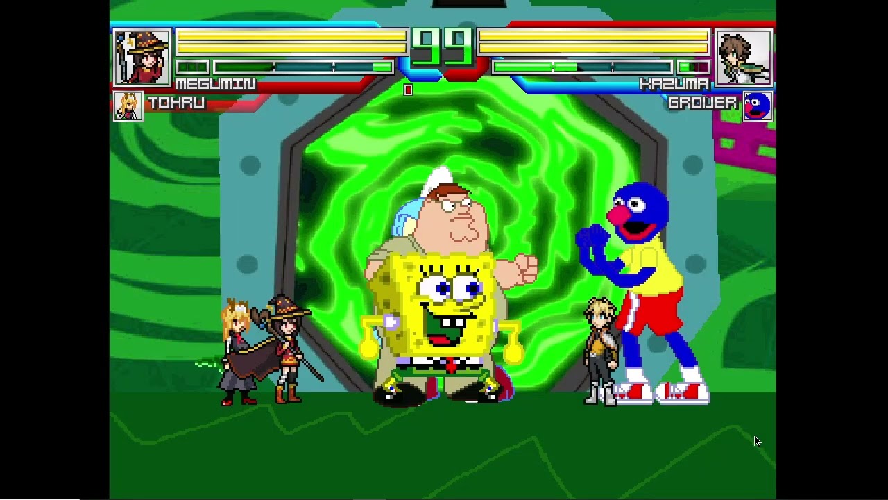 Mugen Battle #3110: Team Megumin vs Team Kazuma Satou