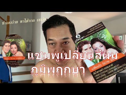 แชมพูเปลี่ยนสีผม ภูมิพฤกษา ปิดผมขาวได้จริงหรือ?