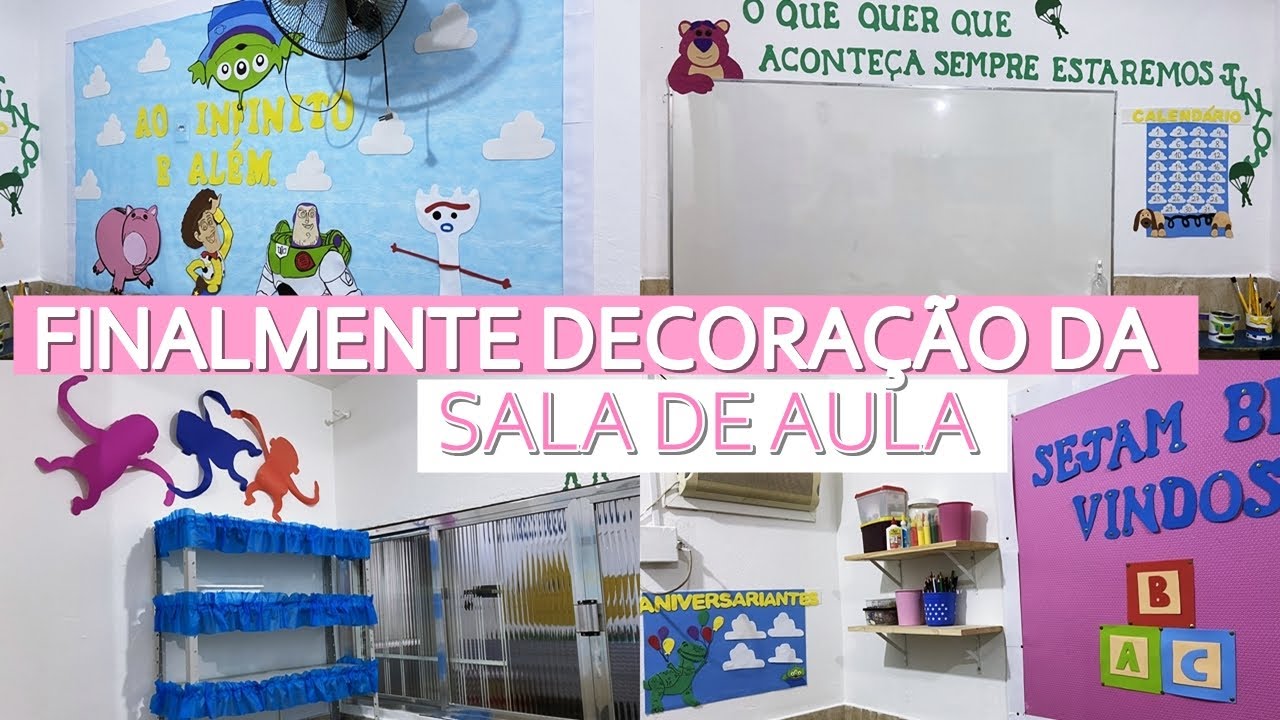 DECORAÇÃO DA MINHA SALA DE AULA 2023 