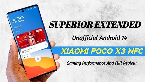 SUPERIOR EXTENDED ANDROID 14 UNOFFICIAL FOR POCO X3 NFC #superiore #teamguru #teamguruyt #bgmi