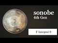 ハンドパン販売】sonobe (4th Gen) / F Integral 9 試奏1 [管理番号133