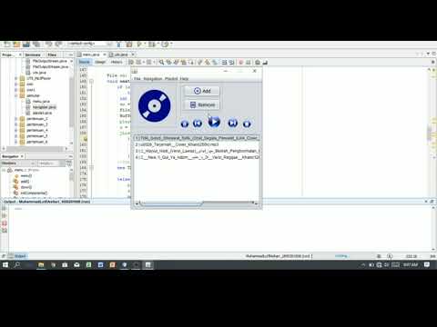 MID TEST JAVA  - Make MP3 Player and Converter doc to txt/txt to doc with JAVA NETBEANS