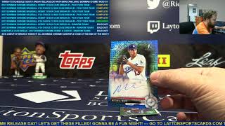 2017 Bowman Chrome Baseball Choice Single Box Break for Rich H