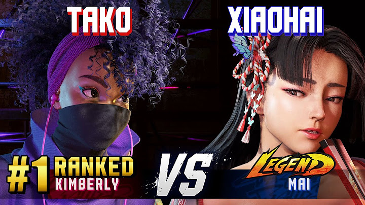SF6 ▰ TAKO (#1 Ranked Kimberly) vs XIAOHAI (Mai) ▰ High Level Gameplay