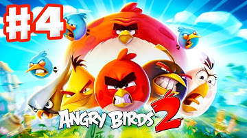 Angry Birds 2 - Gameplay Walkthrough Part 4 - Levels 31-35! 3 Stars! New Pork City! (iOS, Android)