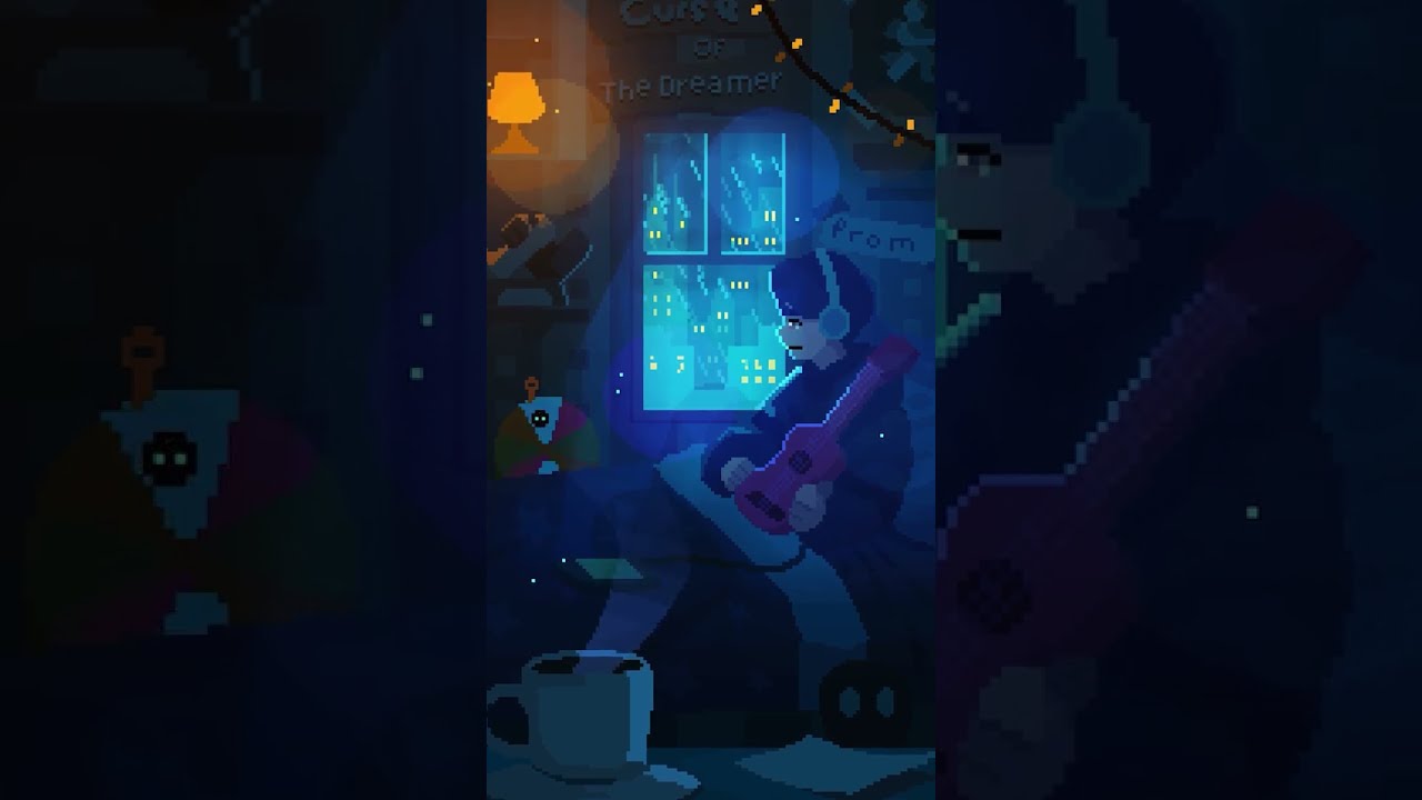Worked with the amazing @felofeed | pixel artist on this one! “Curse of the dreamer” out everywhere!
