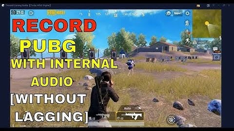 How to Record PUBG Mobile Internal Audio On Android | Record       Internal + Voice Audio In PUBG