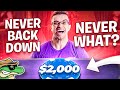 Never back down never what  daily blackjack 128