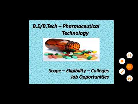 B.E/B.Tech - PHARMACEUTICAL TECHNOLOGY/ENGINEERING | மருந்து தொழில்நுட்பம் | IN TAMIL