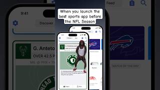 Launching the Best Sports App before the NFL Season 👀🚨 screenshot 2