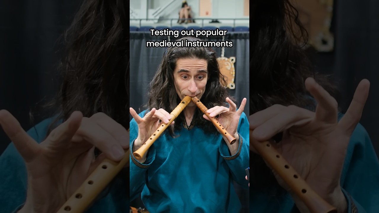 Testing out popular medieval instruments 😂