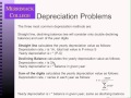 Engineering Economics - Depreciation