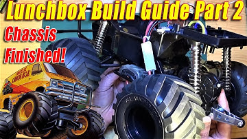 Tamiya Lunchbox Build Guide + Tips Part 2 Including Gearbox Brace - Steps 13-22 Chassis Finished!