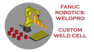 FANUCS ROBOGUIDE SOFTWARE WELDER PRO WELDING CELL CREATION