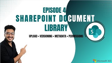 SharePoint Document Libraries Explained | Versioning, Metadata, Check-Out & File Sharing