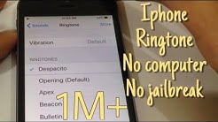||Free||Ringtone from music in Iphone 5,6,7||without jail break & Pc || 2017 in Hindi  - Durasi: 5:26. 