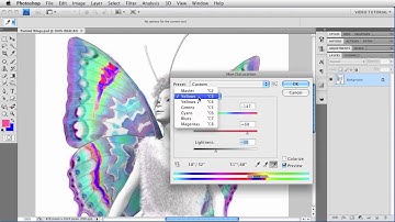 Hue and Saturation - Photoshop Tutorial