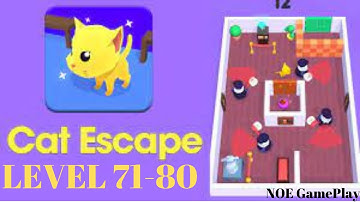 Cat Escape All Levels Gameplay (iOS,Android) | Level 71-80