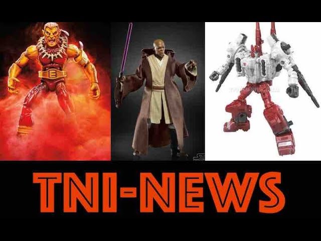 TNINews: LUCCA Hasbro Marvel Legends, Star Wars Black Series & Transformers Siege Reveals