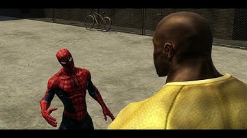 SPIDER-MAN WEB OF SHADOWS Walkthrough Part 2 (XBOX360) NO COMMENTARY