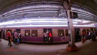 Mumbai CSTM to Wadala  in 38 Sec | hyperloop metro train | lapse