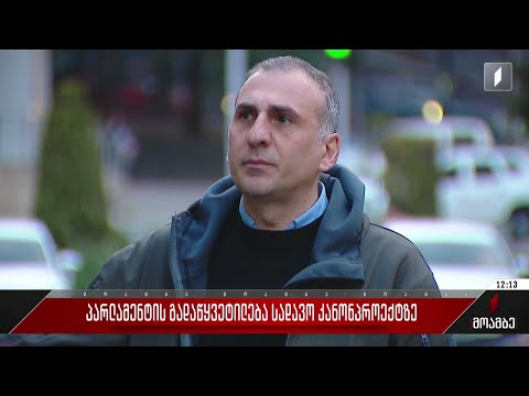 პარლამენტის გადაწყვეტილება სადავო კანონპროექტზე