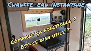 Chauffe-eau à gaz portable Carbest - Camping-car, Caravane, fourgon