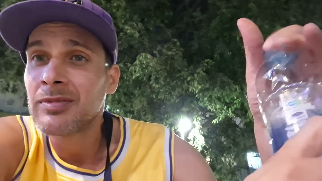 Tag 19 Abendessen Bruscceta und Kürbiscreme suppe. 