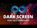 12 Hours Black Screen Ocean Sound Effects: Ocean Effects, Dark Screen