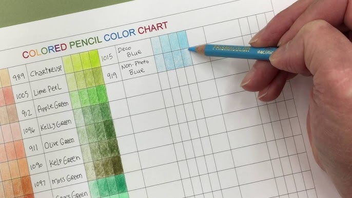 Soucolor Pencil Chart 