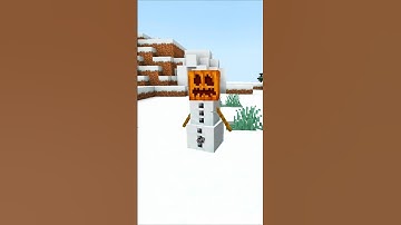 Snow Golems are secretly OP #minecraft