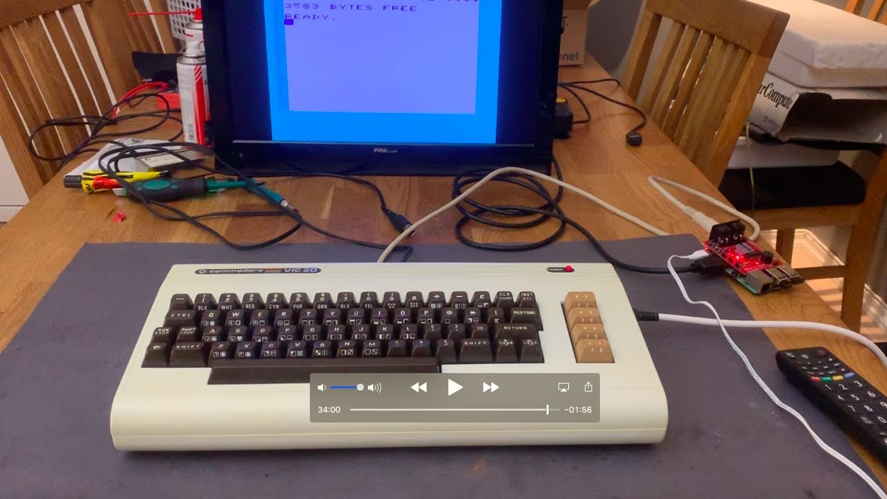 Commodore VIC 20 restoration and exploration - YouTube