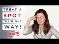 How To Use An Acne Spot-Treatment | Demonstration | Dr Sam Bunting