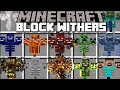 Minecraft BLOCK WITHER MOD / FIGHT THROUGH THE STORM OF WITHERS AND SURVIVE!! Minecraft