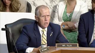At Todd Blanche Senate committee confirmation vote, Thom Tillis talks government weaponization