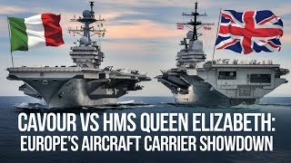 🇮🇹⚓🇬🇧 Cavour vs HMS Queen Elizabeth: Europe’s Aircraft Carrier Showdown ⚓✈️