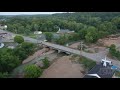 08-22-2021 Waverly, TN - Flash Floods- Continuous Drone Flight along creek shows widespread destruct