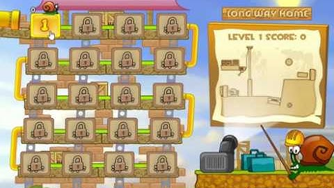 SNAIL BOB [SEASON 1]  LEVEL 1 WALKTHROUGH [MUST WATCH] [HD]