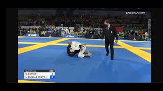 DOUGLAS GUNCET vs LUCA CARDANO CRIPPA 2022 European Jiu-Jitsu IBJJF Championship
