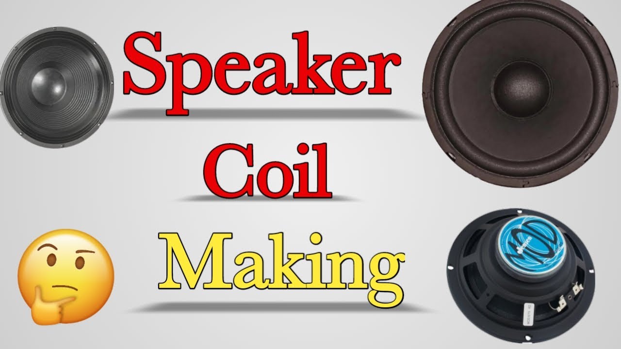 Speaker coil making in Tamil Speaker Voice coil Repair How To Make