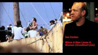Video thumbnail of "Joe Cocker - When A Man Loves A Woman (live)"