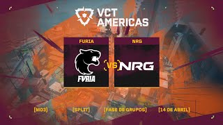 NRG x FURIA (Mapa 1: Split) | VCT Americas