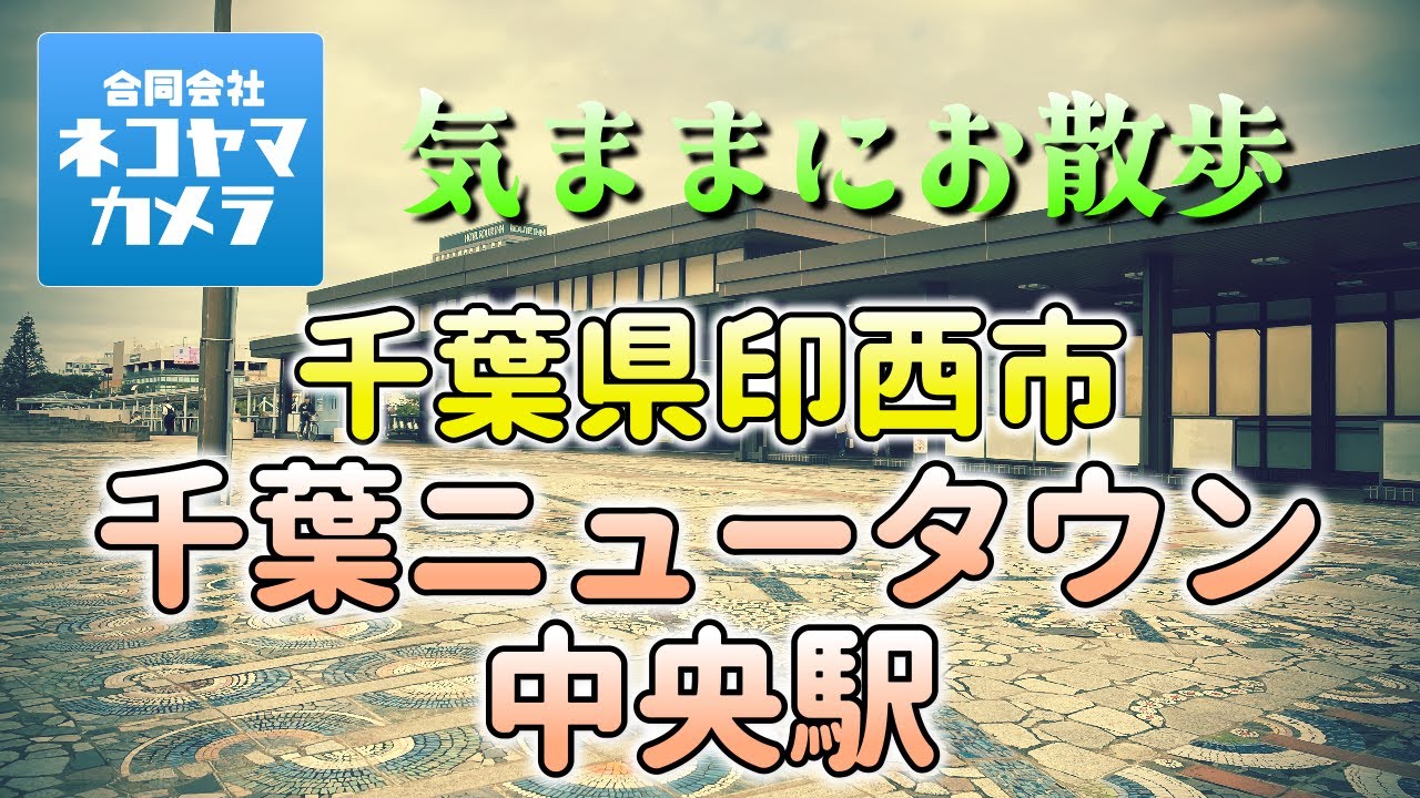 【千葉散歩#34】北総鉄道「千葉ニュータウン中央駅」周辺を歩いたよ！千葉県印西市　#千葉県 #印西市 #千葉ニュータウン