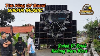 SINAR MUSIC Di SOTOK 🔥 Auto Horeg ❗Cek Sound Kedung Waru Blora