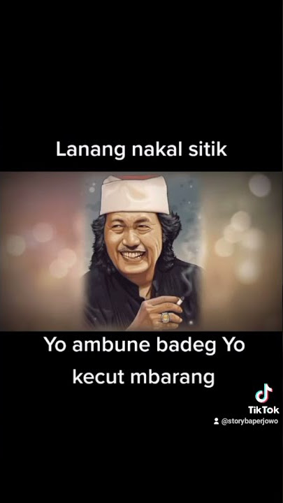 story baper jowo welinge cak nun kanggo wong lanang