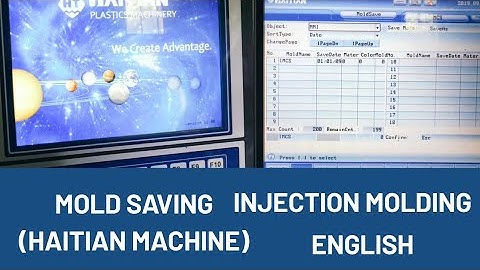 MOLD SAVING HAITIAN MACHINE PLC